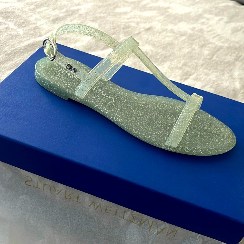 Stuart Weitzman Mellie Jelly Sandals